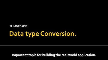 Part 3 - Data Type Conversion in c#