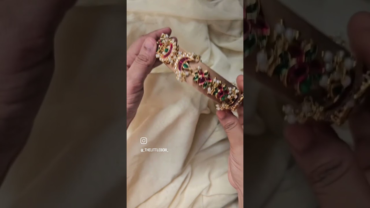 festive collection in headband✨️💖traditional jadauo kundan stone headband