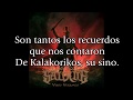 Salduie - Kalakorikos (Letra)