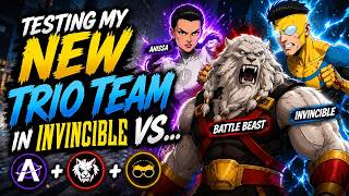 Testing My NEW Trio Team in INVINCIBLE VS…
