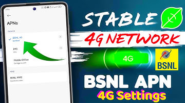 BSNL APN Settings for FAST Internet in 2025 | Stable 4G Network | Network Problem Solve