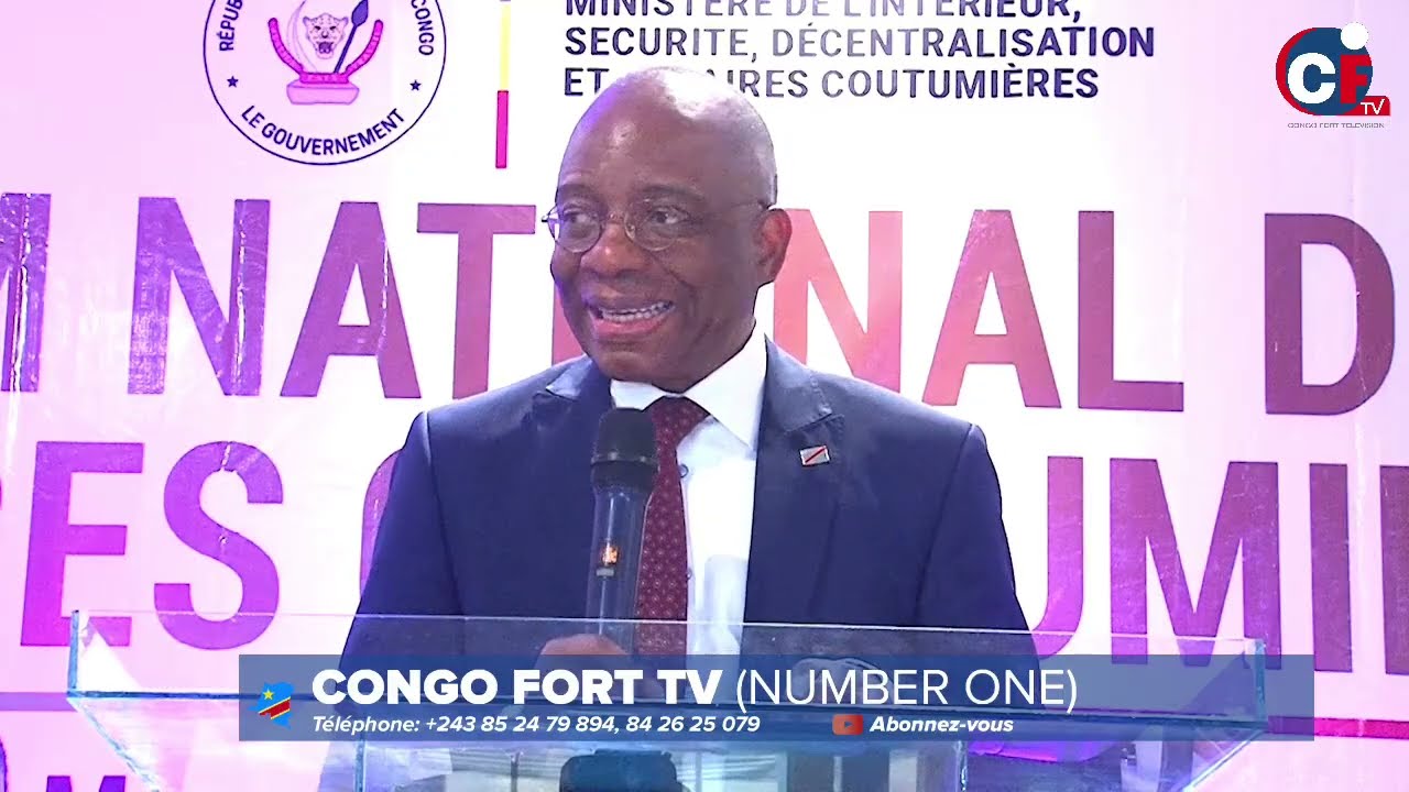 🔴Urgent : Guillaume Ngefa tranche sur la Constitution devant les chefs coutumiers