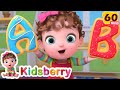 The alphabets song  abc song  more nursery rhymes  baby songs  kidsberry