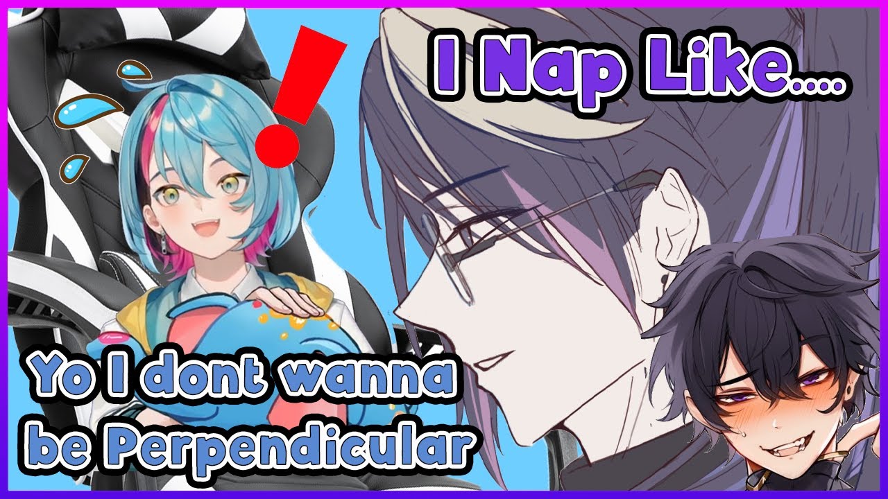 Kyo is shocked How Shu Sleeps when He NEEDS to wake up [NIJI EN]