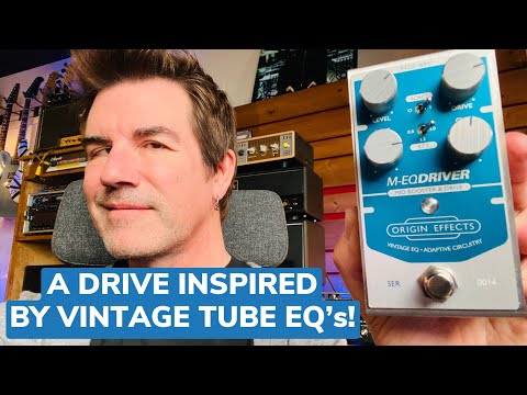 VINTAGE PULTEC EQ/DRIVE FOR GUITAR! Origin M-EQ DRIVER