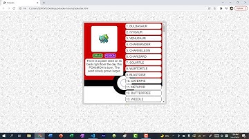 Pokedex Javascript with PokeAPI Demo