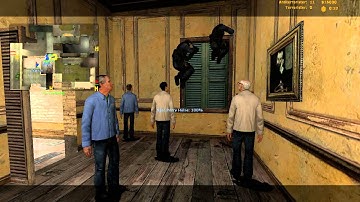 Counter Strike: Source - Advanced Bot AI in action