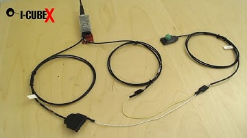 Connect up to 12 buttons to an I-CubeX ReachOnD sensor.