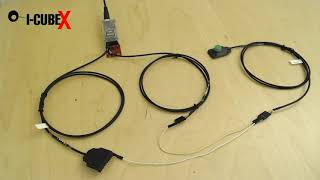 Connect up to 12 buttons to an I-CubeX ReachOnD sensor.