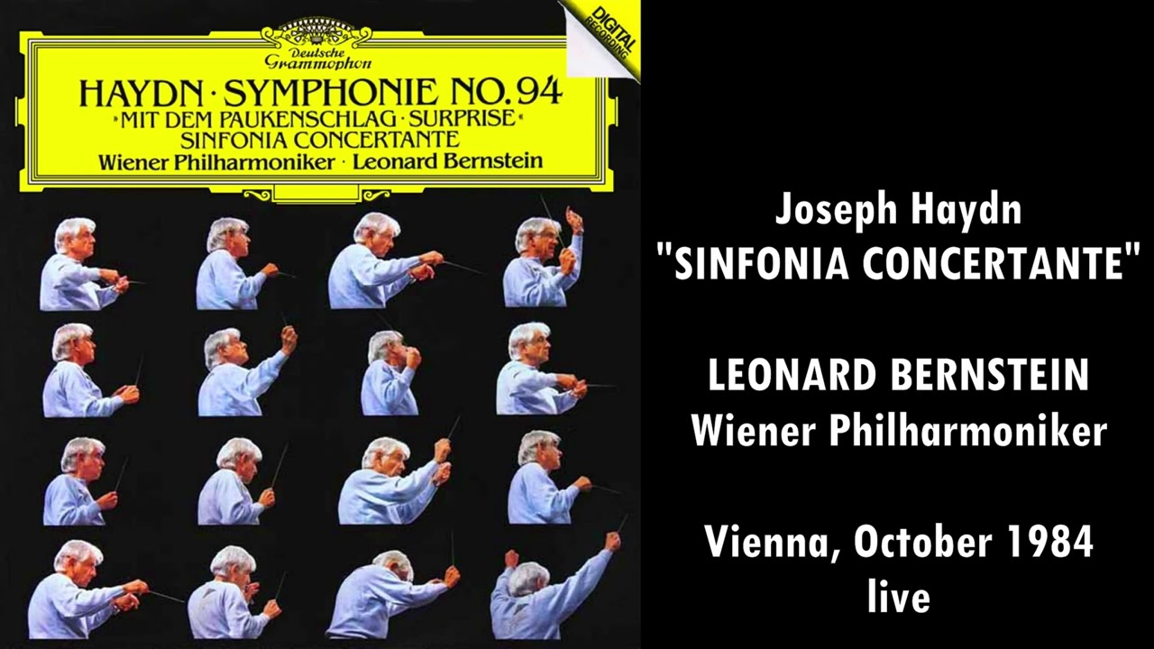 Haydn: Sinfonia Concertante - Leonard Bernstein, Vienna Philharmonic Orchestra