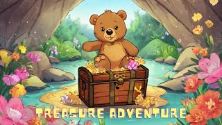 Treasure Adventure?The Perfect Bedtime Story for toddler & babies with Relaxing music?兒童睡前故事?小熊歷險