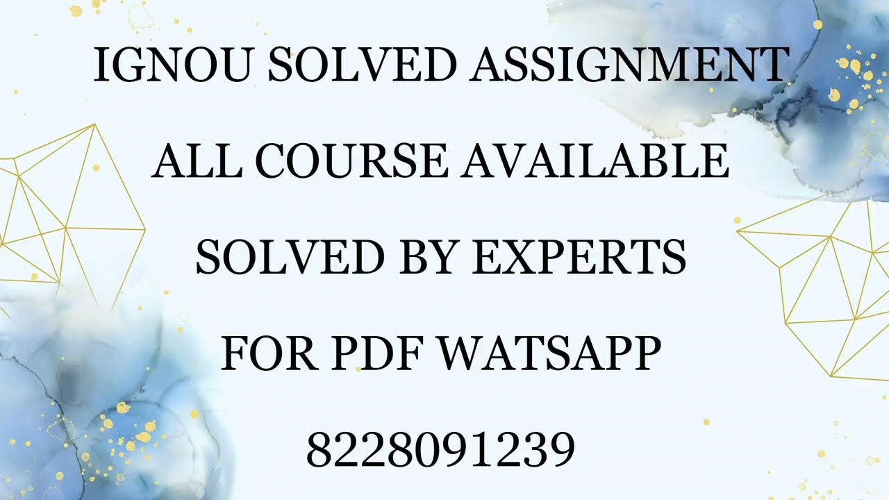ignou mhd solved assignment 2024-25 / mhd  Solved Assignment 2024-25 /pdf wtsp 8228091239