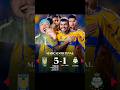 Tigres golea a Santos en el Volcán 🐯 #tigres #santos #ligamx