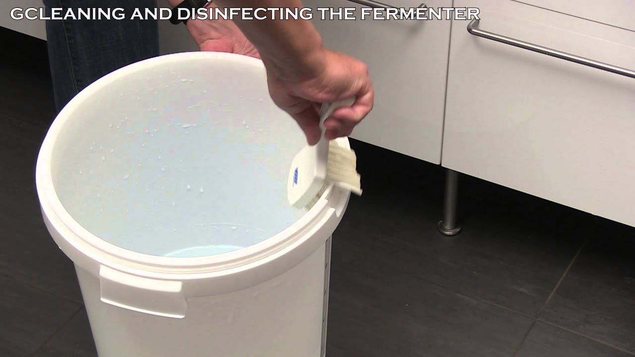UK 09 BREWSTER NG Cleaning and Disinfecting the Fermenter YouTube