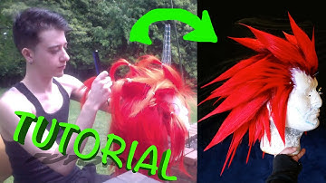 -Part 1- Axel Cosplay Wig Tutorial