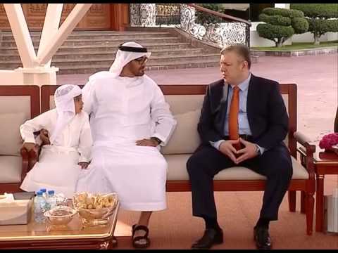 პრემიერის შეხვედრა აბუ დაბის ტახტის მემკვიდრესთან