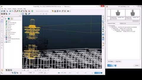 Fast Mill simulation of 5 axis milling with Powermill from Delcam