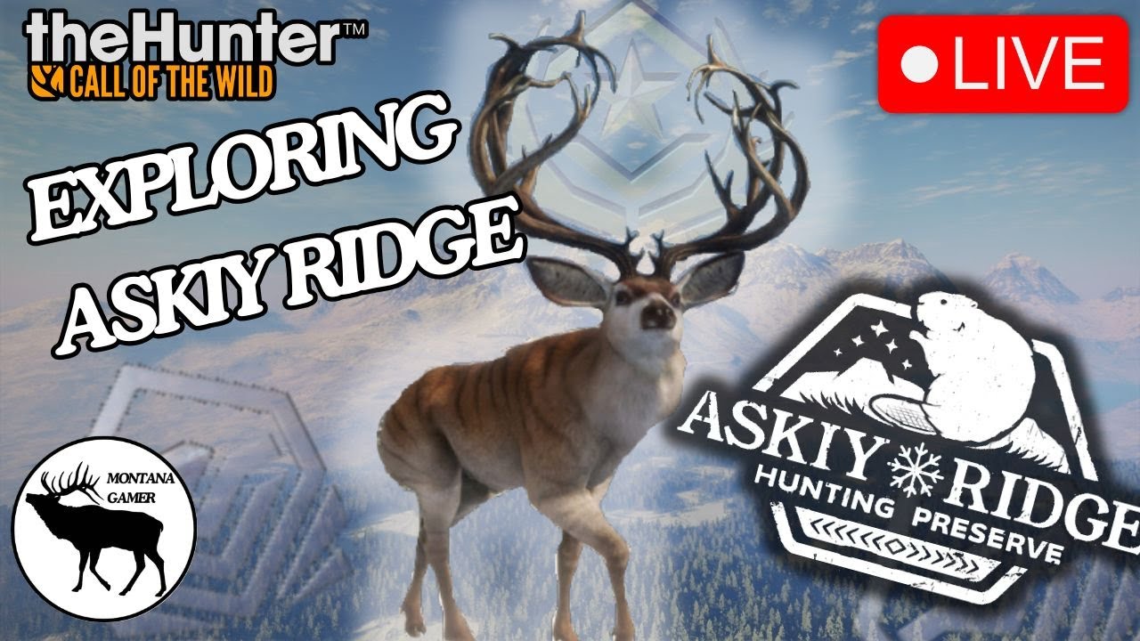 Exploring More Of Askiy Ridge | theHunter CotW - YouTube