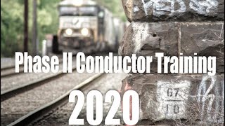 Norfolk Southern Conductor Training phase II