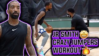 Nba veteran jr smith is ready to make his return the league. working
out 2 times a day. this workout consisted of touch work around basket
wi...