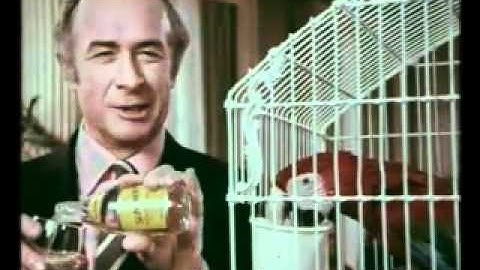 Schweppes Tonic Water TV advert by O&M: " Parrot" 1971
