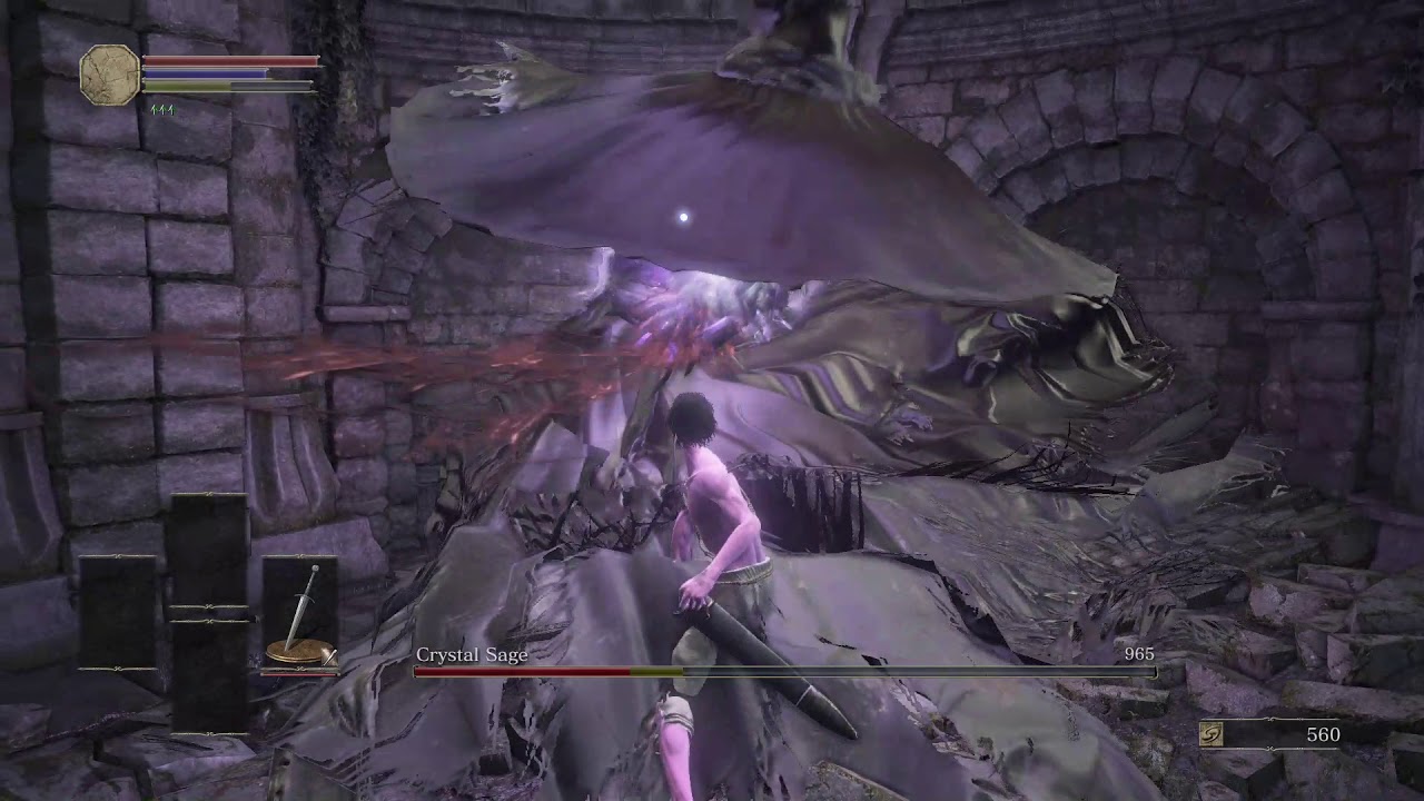 Crystal Sage No Hit SL1 | Dark Souls 3