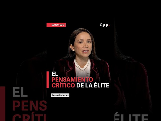 ¿FALTA PENSAMIENTO CRÍTICO EN LA ÉLITE? | Rocío Cantuarias en Sin Filtros