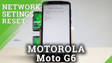 How to Reset Network Settings on MOTOROLA Moto G6 - Restore Network Settings |HardReset.Info