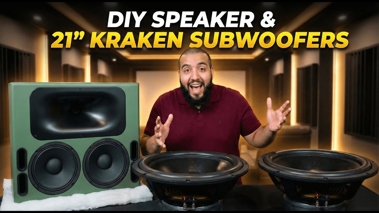 DIY Speakers & More - DIY Sound Group 88-Special & Kraken Subwoofer 21"