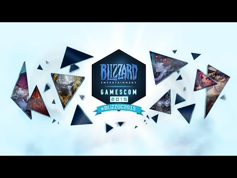 Gamescom Live Stream: Hearthstone and Heroes of the Storm - August 7, 2015 #BlizzGC2015