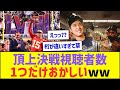 アメスポの頂上決戦視聴者数が1つだけおかしいww【プロ野球なんJ反応】