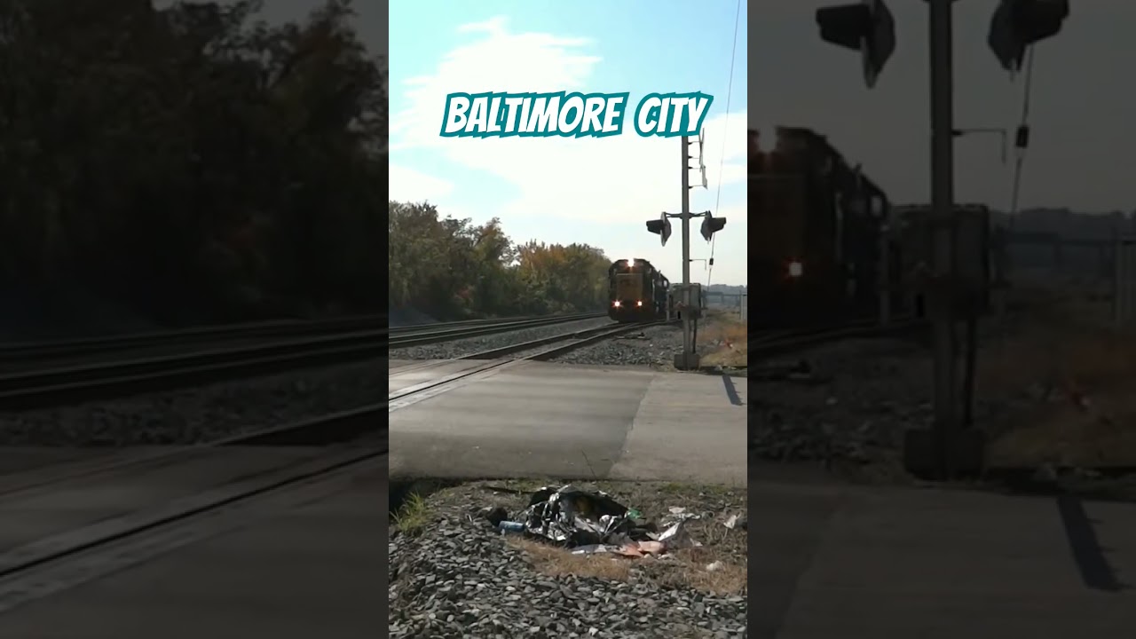💥 Car Flies Through Railroad Crossing Gates in Front of Train