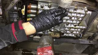 How to remove a valve body less than 20 degrees for BMW E70 2009 6HP 21