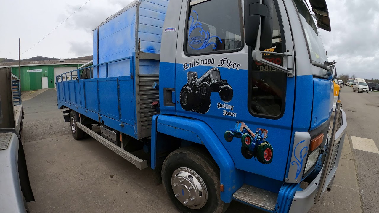 1990 Iveco Ford Cargo 0813 6 2 Litre 6 Cyl Diesel Dropside Truck YouTube