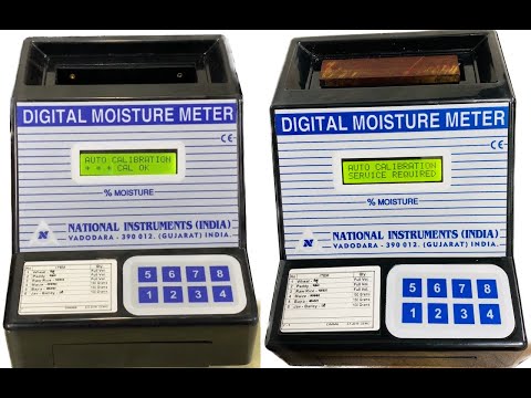 National Grains Moisture Meter with Auto