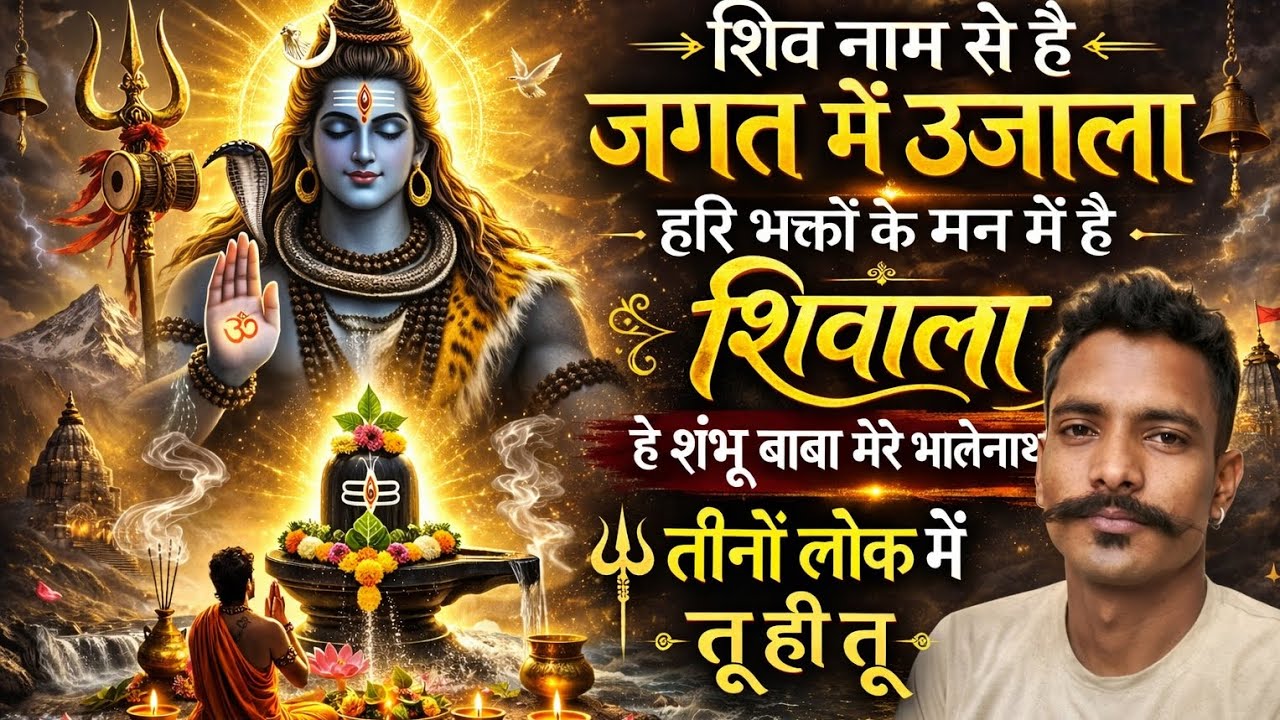 शिव नाम से है जगत में उजाला 🙏 सबसे प्यारा शिव भजन | हे शंभू बाबा मेरे भोलेनाथ | New Shiv Bhajan 2026