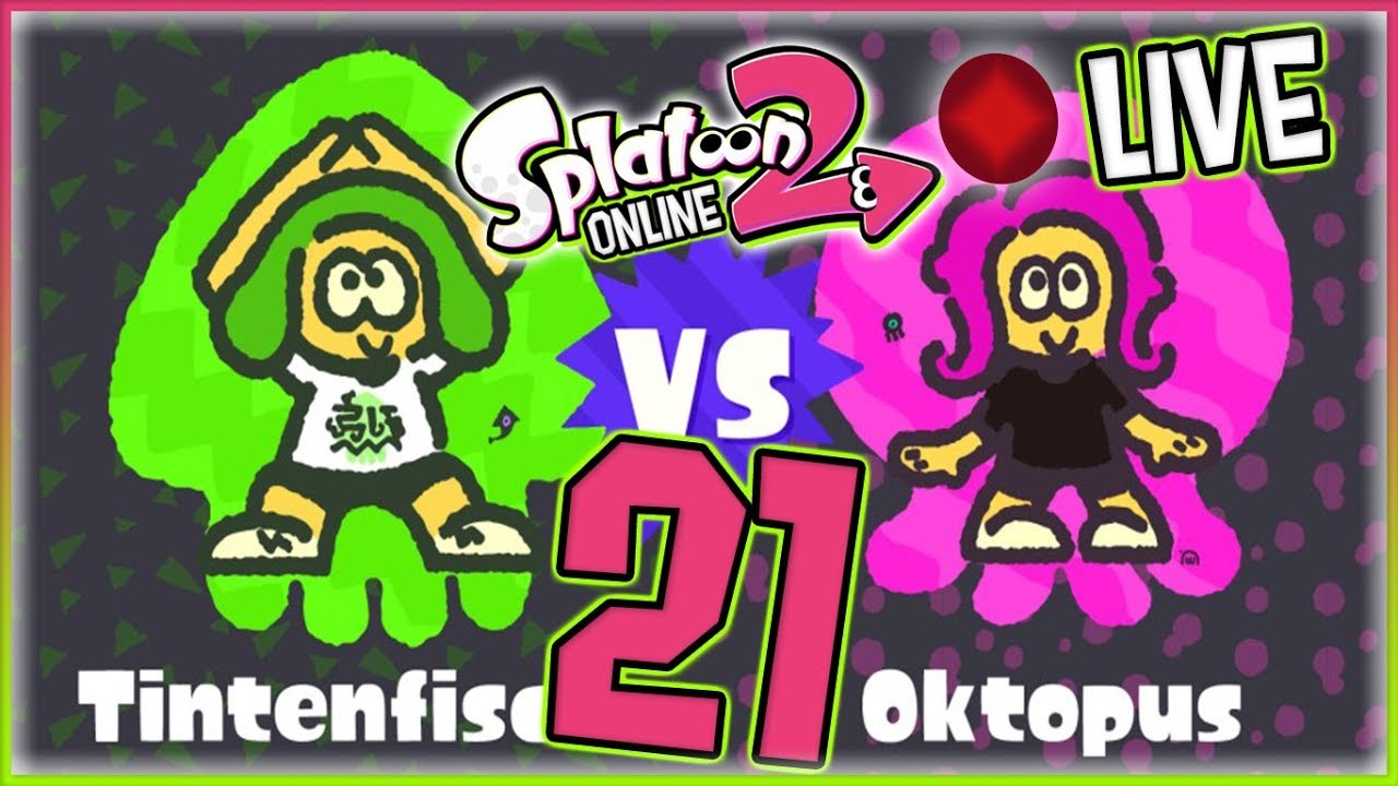 Splatfest Inkling Vs Octoling Einzelkampf Let S Play Splatoon 2 Online Part 21 Youtube - roblox octoling how to hack robux from someone