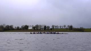 St. Michael’s Rowing Club Rowing in Rinn Lough.