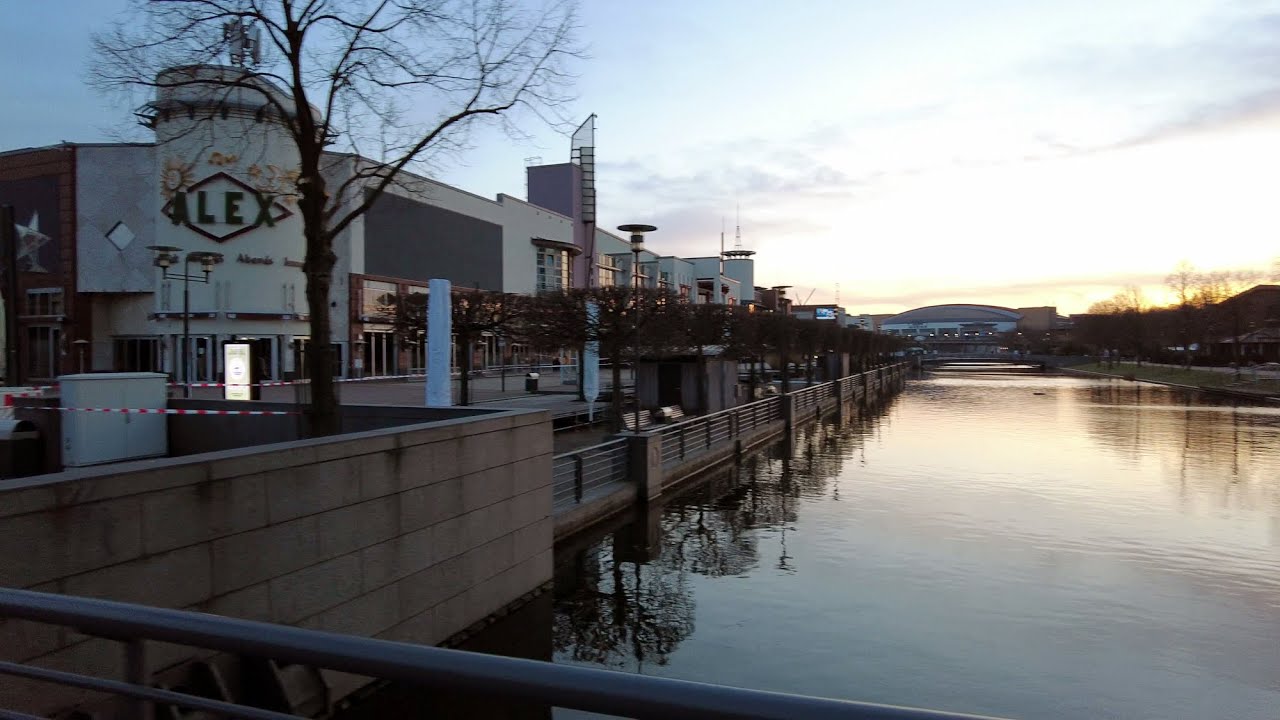 walking Oberhausen Rund ums Centro Winter 2021 YouTube