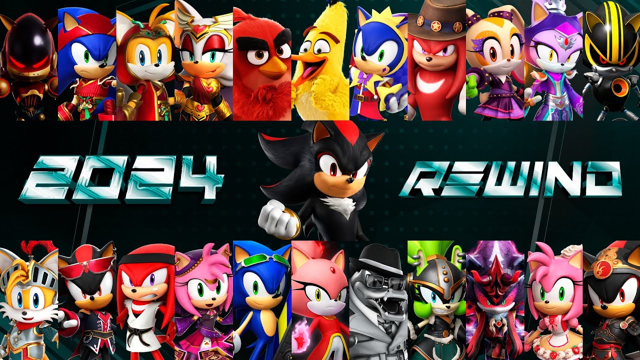 2024 RECAP CHARACTERS - Sonic Forces Speed Battle