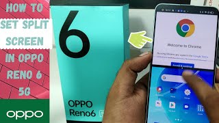 How to set split  Screen in OPPO RENO 6 5G| How To Use Split Screen On Oppo Reno 6 pro 5G