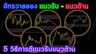 จักรวาลของแนวรับแนวต้าน สอน 5 วิธี ตีแนวรับแนวต้านสำหรับสายกราฟเปล่า | สอนเทรดกราฟเปล่า
