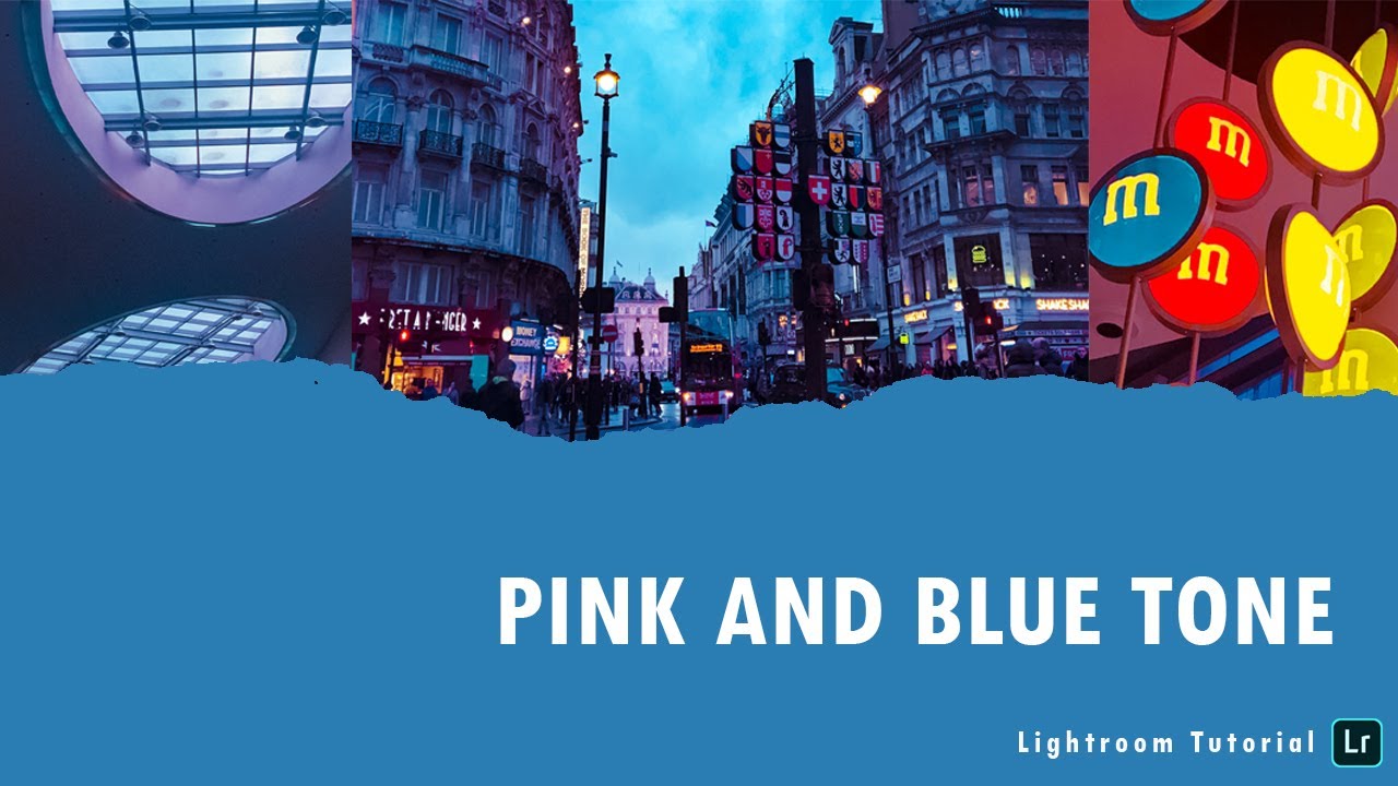 Pink and Blue Tone | Free Lightroom Preset | Free DNG.