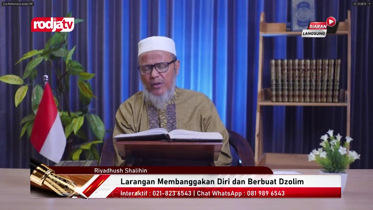 ⁣Live] : Ustadz Mubarok Bamualim, Lc., M. H. I. - Kitab Riyadhus Shalihin