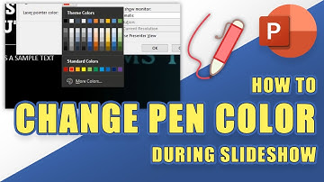[HOW-TO] Change Ink Color During PowerPoint Slideshow (Pen, Highlighter, etc.)