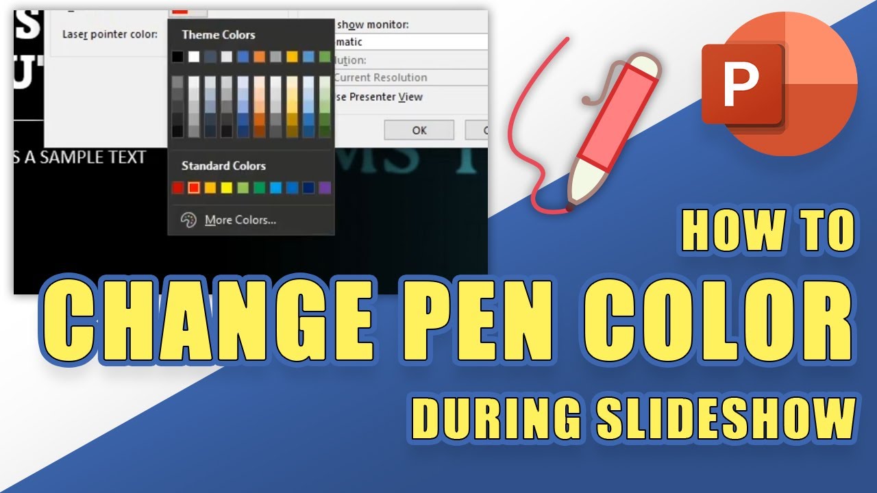 HOW TO Change Ink Color During PowerPoint Slideshow Pen Highlighter how-to-change-ink-color-during-powerpoint-slideshow-pen-highlighter