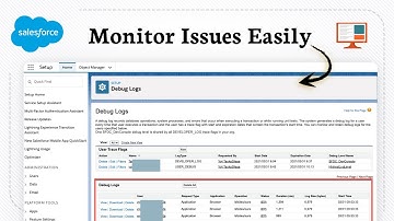 Hoe u debuglogs genereert in Salesforce (System Monitor)