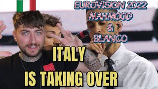 Eurovision 2022!! Mahmood & BLANCO - Brividi - Italy 🇮🇹 National Performance [REACTION]