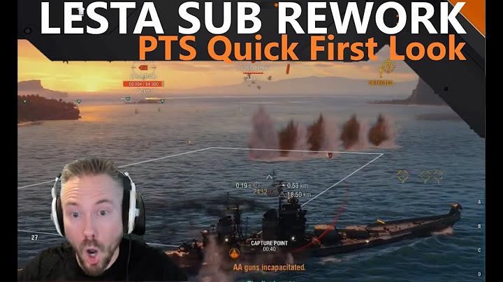 Lesta Sub Rework - PTS Quick First Look