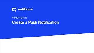 How to Create a Push Notification